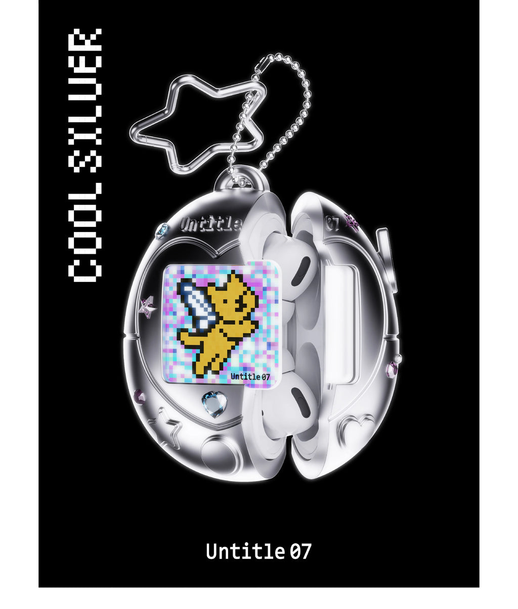 Cute For Tamagotchi Style Airpods 4/Pro 2/1 Earphone Case Transparent Soft Silicone Earphone Case With Cartoon Lanyard Sticker
