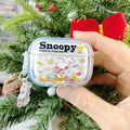 Beloved Puppy Snoopsy ins Funny Scribble Earphone Case For Airpods 1 2 3 4 Pro 3 2 1 With Pendant Soft Transparent Headset Cover