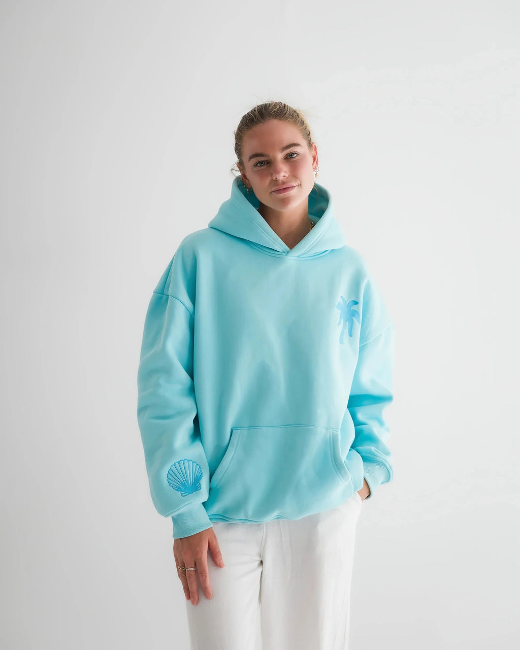 Embroidery Hoodie For Woman 2026 Spring Hooded Long Sleeve Pullover Autumn Girl Home Outdoor Comfort Casual Sweatshirt