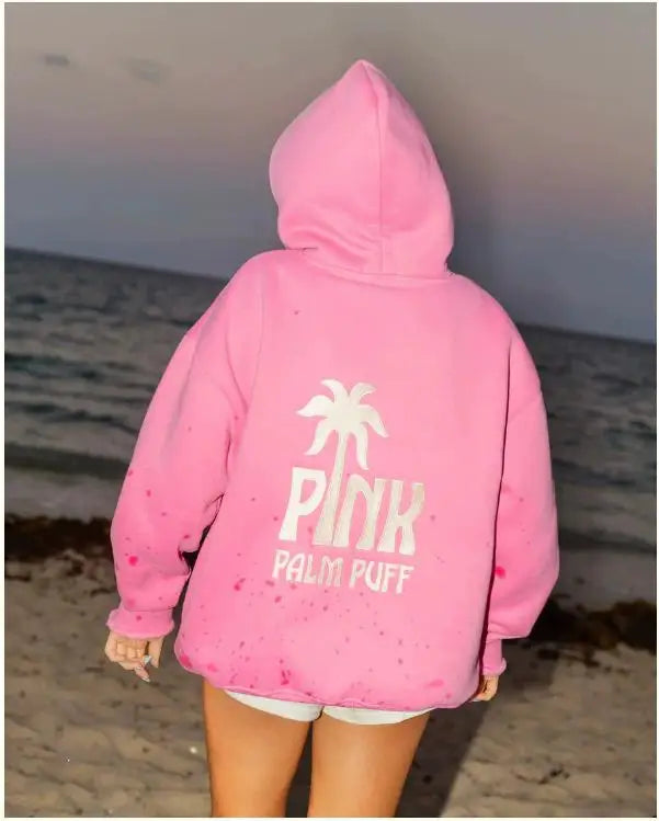 Embroidery Hoodie For Woman 2026 Spring Hooded Long Sleeve Pullover Autumn Girl Home Outdoor Comfort Casual Sweatshirt