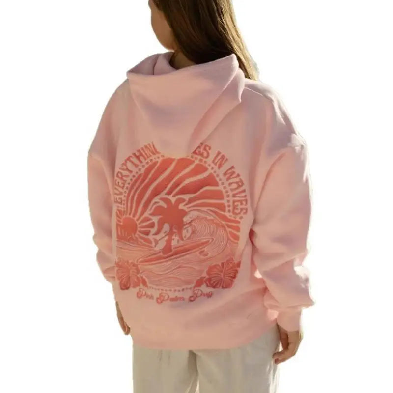 Embroidery Hoodie For Woman 2026 Spring Hooded Long Sleeve Pullover Autumn Girl Home Outdoor Comfort Casual Sweatshirt